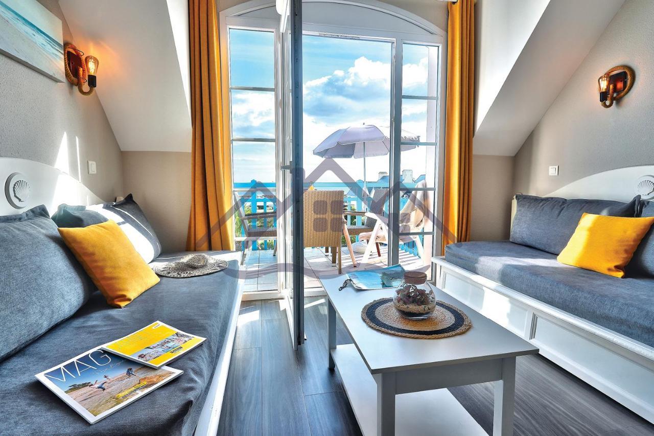 Au Guilvinec Seaside Retreat: Ocean Views, Pool & Garden Oasis Apartment Exterior photo
